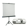 Projector + 6′ Tripod Screen Rental